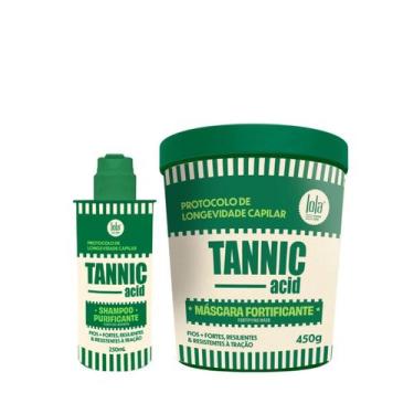 Imagem de Kit Lola Tannic Acid com Shampoo 250ml e Máscara Fortificante 450ml - 