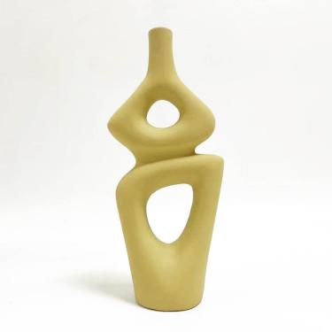 Imagem de Vaso Amarelo Ceramica Adely