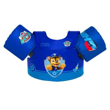 Imagem de Boia Colete Flutuante Crianças De Natação Piscina Praia Patrulha Canin