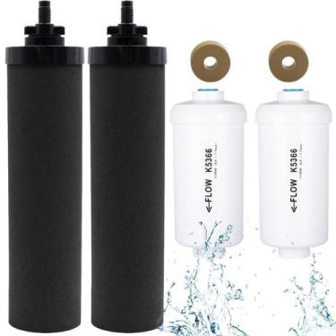 Imagem de Substituição do filtro de água ELCCOTYA para Berkey BB9-2 Black
