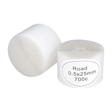 Imagem de Chiffonade 2 peças de forro de pneu de bicicleta, protetor de pneu de tubo interno de bicicleta, forro de pneu para bicicletas de estrada e montanha (para 700c)