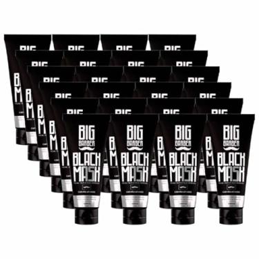 Imagem de Kit 24x Removedor De Cravos Limpa Pele Black Mask Big Barber