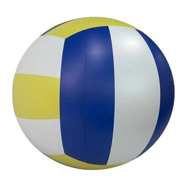 Imagem de Generic Bola de Vôlei Inflável para Praia, à Prova D'água, Espessada, Enorme, Brinquedo de Piscina de Verão, Diâmetro 80cm