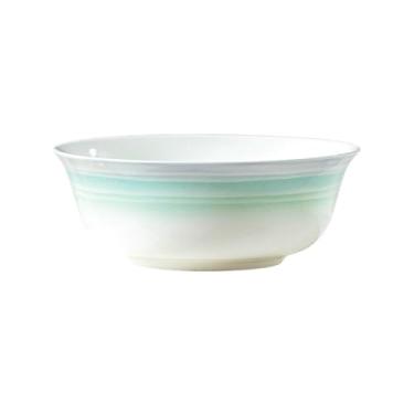 Imagem de Pratos de arroz esmaltados listrados de cerâmica utensílios domésticos requintados de alta temperatura - tigela de 15 cm -1