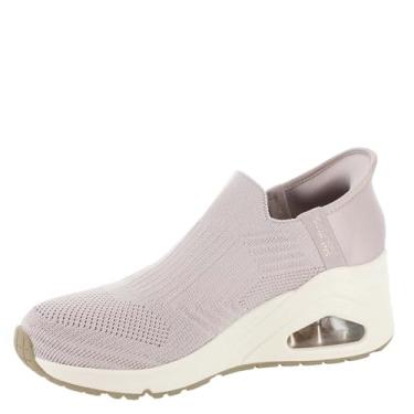 Imagem de Skechers Sapato feminino A-Wedge Crecent Hands Free Slip-ins, Malha Blush, 41