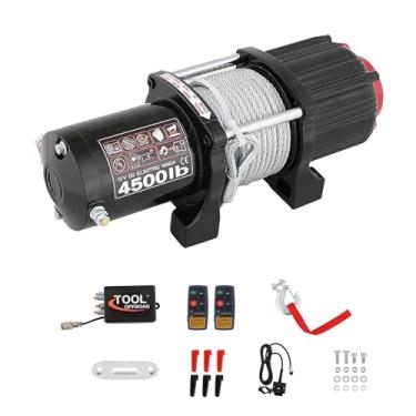 Imagem de Guincho para reboque ATV/UTV Off Road com suporte de montagem remoto sem fio IP67