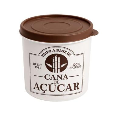 Imagem de Kit Potes Café e Açúcar Tampa Hermética Cantinho do Café 1LT Vintage (Açúcar | Unidade)