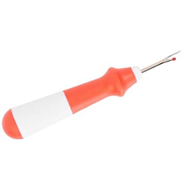 Imagem de GLOGLOW Ferramenta de Estripador de Costura Threadripper, Cabo de Borracha, Removedor de Pontos de Precisão, Fácil Manuseio para Projetos de Costura (Vermelho)