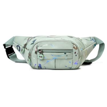 Imagem de Pochete feminina com alça ajustável para viagem casual, corrida, caminhada, ciclismo, Estilo W