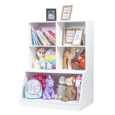 Imagem de Organizador De Brinquedo Infantil Ariana 100% Mdf