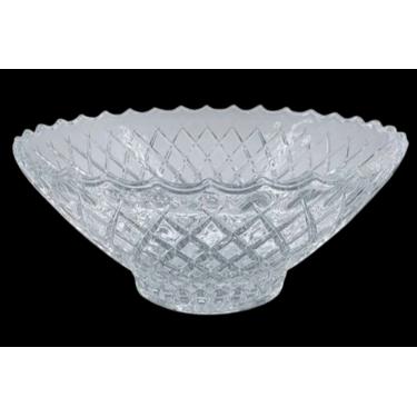 Imagem de CENTRO DE MESA 29CM VIDRO LAPIDADO