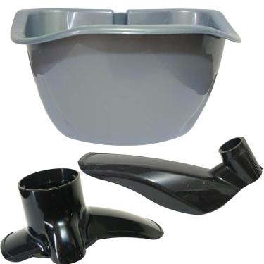 Imagem de Kit Cestinha Mais Para-Lamas Bicicletas Do aro 16 Nathor-Unissex