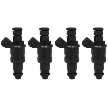 Imagem de Fuel Injector 2 Holes Fit 1999-2000 for Mercedes-Benz for C230 .3L 1998-2000 for for SLK230 Replace Part FJ915 0000788123 Injectors set of 4