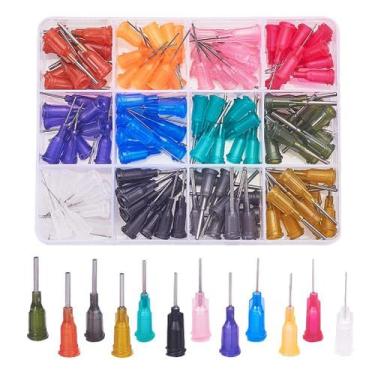 Imagem de Agulhas de seringa de ponta cega BENECREAT 144 PCS, 12 calibres difere