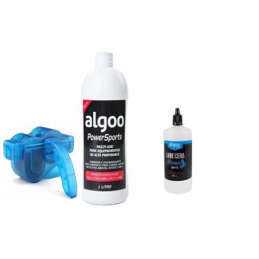 Imagem de Kit Bike Ciclista Limpeza corrente Desengraxante cera 200 ml Cor:Incolor