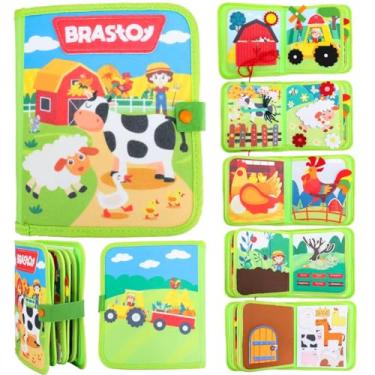 Imagem de Montessori Prancha de Atividades Educativa - Para Crianças a Partir de 3 Anos, Brinquedo Infantil (Tema da Fazenda)