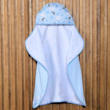 Imagem de Toalha de Banho Bebê Dupla Camada 100% Algodão - Mãe e Filho Enxovais 