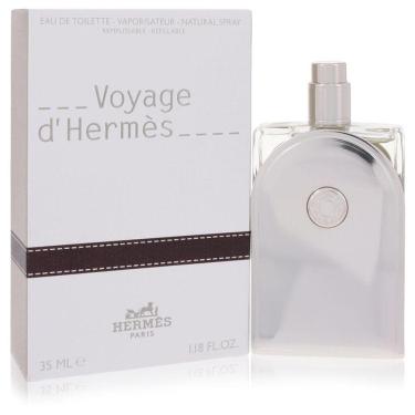 Imagem de Perfume-Col. Masculino Voyage D'hermes Hermes 35 Ml Eau De Toilette Recarregável