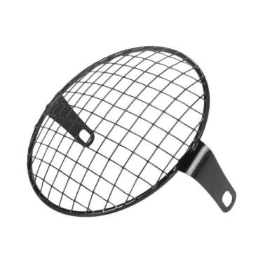 Imagem de Protetor De Farol Vintage Para Motocicleta, Tampa De Lâmpada Retro Par