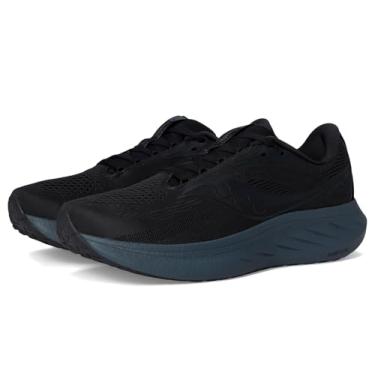 Imagem de Saucony Tênis masculino Ride 18, Preto/Sombra, 9 Wide