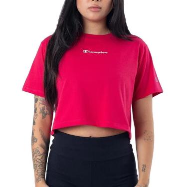 Imagem de Cropped Champion Mini Script Cherry-Feminino