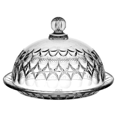 Imagem de Queijeira Vidro Alta Qualidade Com Tampa Protetora Madrid