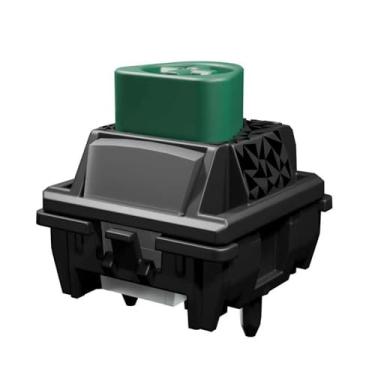 Imagem de GATERON Interruptor de teclado magnético Jade Delta, pré-viagem linear, configuração livre, pré-lubrificado de fábrica para teclado magnético para jogos (escuro)