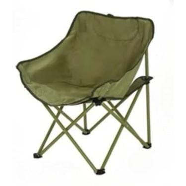 Imagem de Cadeira De Praia DobráVel Para Acampamento – Leve E PortáTil(Verde)