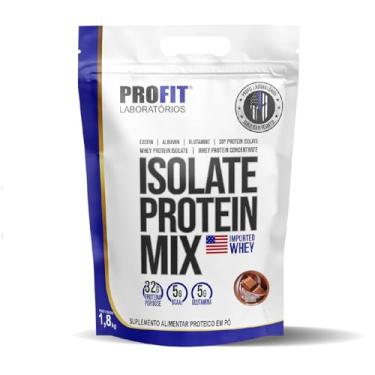 Imagem de Whey Isolate Protein Mix 1.8Kg Profit Laboratórios Sabores:Chocolate ao Leite