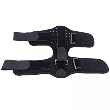 Imagem de Suporte para tala noturna para fascite plantar | Faixa elástica ajustável para adultos Suporte ortopédico para dedos | Cinto de alongamento noturno unissex para fascite plantar peso de tecido composto