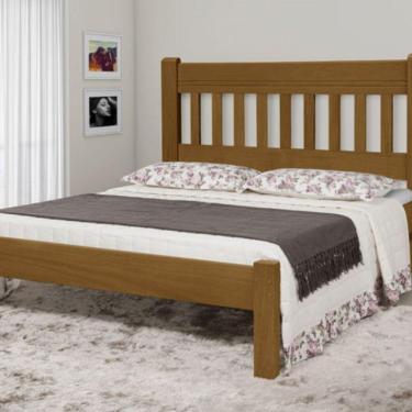 Imagem de Cama Queen Size Imperial de Madeira Tauari Imbuia
