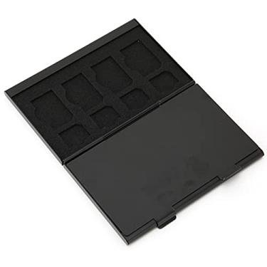 Imagem de Caso de Cartão de Memória Portátil à Prova de Choque Antimagnético Cartões Sim Casos Com 21 Slots Recipiente Protetor Caixa de Armazenamento Espuma Eva Macia Dentro
