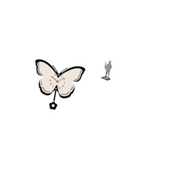 Imagem de Fenteer Relógio de Parede Decorativo de Acrílico Borboleta, Anti-taque, para Escritório, Sala de Jantar, Quarto Infantil, Fazenda, Estátua de Cavaleiro,