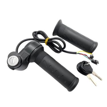 Imagem de UGPLM Manopla de acelerador para bicicleta elétrica, leve, antiderrapante, com trava de Ideal para profissionais que precisam de reparos, Esquerda E Direita