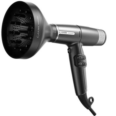 Imagem de Secador de Cabelo Professional GAMA Italy 1500W 2 Vel IQ LITE Black 110V