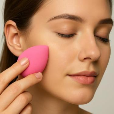 Imagem de Kit Completo com 9 Esponjas de Maquiagem – Toque Aveludado, Formatos Anatômicos, Cores Vibrantes | Alta Performance p/Base, Corretivo, Contorno, Pó e Iluminador | Uso Diário e Profissional