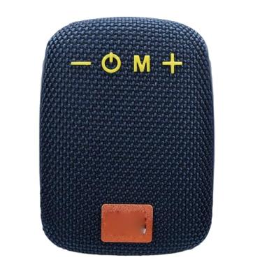 Imagem de Diyeeni Alto-falante Bluetooth Portátil para Bicicleta, Alto-falante Sem Fio à Prova D'água Com Montagem No Guiador e Clipe Traseiro, Suporte para Rádio FM, 2 Horas de Reprodução, para (Azul escuro)
