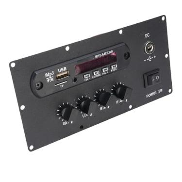 Imagem de Jiawu Placa de Tom Pré-amplificador Com Controle Remoto, Ampla Tensão de Entrada, Módulo de Reforço, para de áudio de Alta Potência, Material Pcb