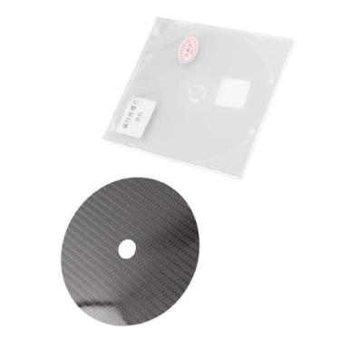 Imagem de KIMISS Estabilizador de CD DVD de Fibra de Carbono Estabilizador de Disco de Esteira de Ajuste de 0,2 Mm para Qualidade de Som Superior e Redução de Vibração Em Reprodutores de Bandeja Superior (#11)