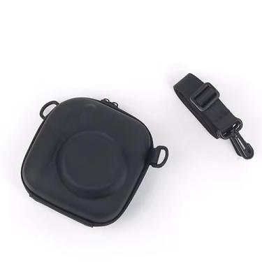 Imagem de Capa protetora bolsa para câmera, capa fofa de eva à prova de choque colorida para câmera instantânea para fujifilm instax mini 7 8 9 11 12 40 (PRETO)