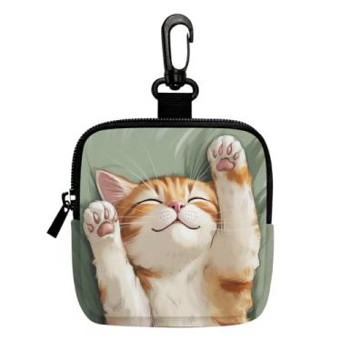 Imagem de Porta-chaves mini porta-moedas, bolsa multifuncional para chaves, porta-cartões, organizador de cabos de dados, bolsa com zíper 2, Multicolorido 00649