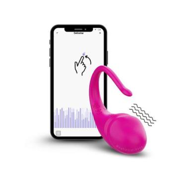 Imagem de Massageador Feminino Bullet com Controle Por App Wireless Recarregável