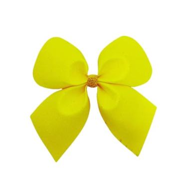 Imagem de Kit 03 Laço Lacinho G de Natal Enfeite Natalino Arvore Luxo (Amarelo)