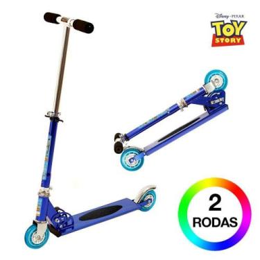 Imagem de Patinete Toy Story Pixar 2 Rodas Infantil ul De Alumínio - Dm Radical