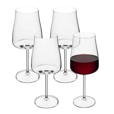 Imagem de Jogo 4 Taça De Vinho De Cristal Ecológico Alex 400ml Wolff