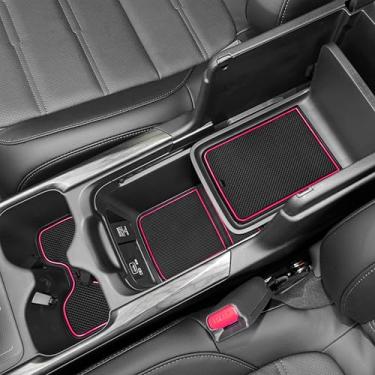 Imagem de SENSHINE Para Honda CR-V CRV Acessórios 2020 2021 2022 Porta-copos Inserção Console Central Forro Guarnição Porta Pacote Tapetes Antiderrapantes Antipoeira Premium Interior Personalizado Conjunto 20