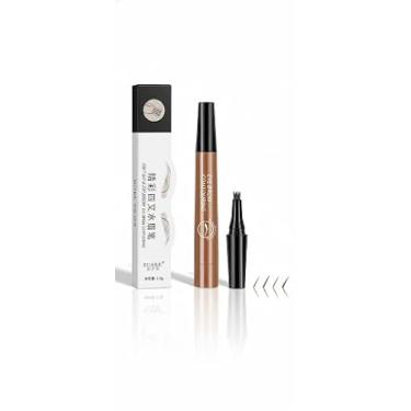 Imagem de Lápis de Sobrancelha Marrom Claro à Prova d’Água – Alta Definição e Acabamento Natural