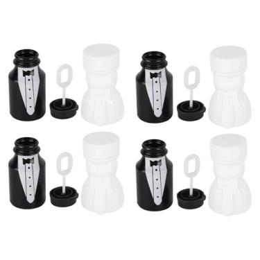 Imagem de Cffuvros Varinhas de Bolha Mágica para Envio de Casamento, 26 Peças de Mini Garrafas de Bolha, Lembrancinhas de Casamento Românticas em Formato de Coração para Convidados, Bolhas e