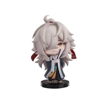 Imagem de Bahomu Anime Figure, Cute Nameless Medal Series Jing Yuan Chibi Figure for Honkai Star Rail, Collectable PVC Toys for Birthday Gifts