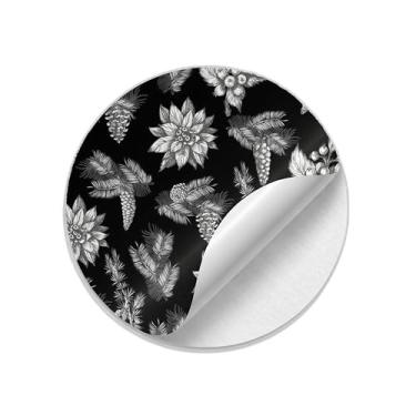 Imagem de Ladrilho Decorativo de Cerâmica Padrão Natalino com Estampa Gráfica